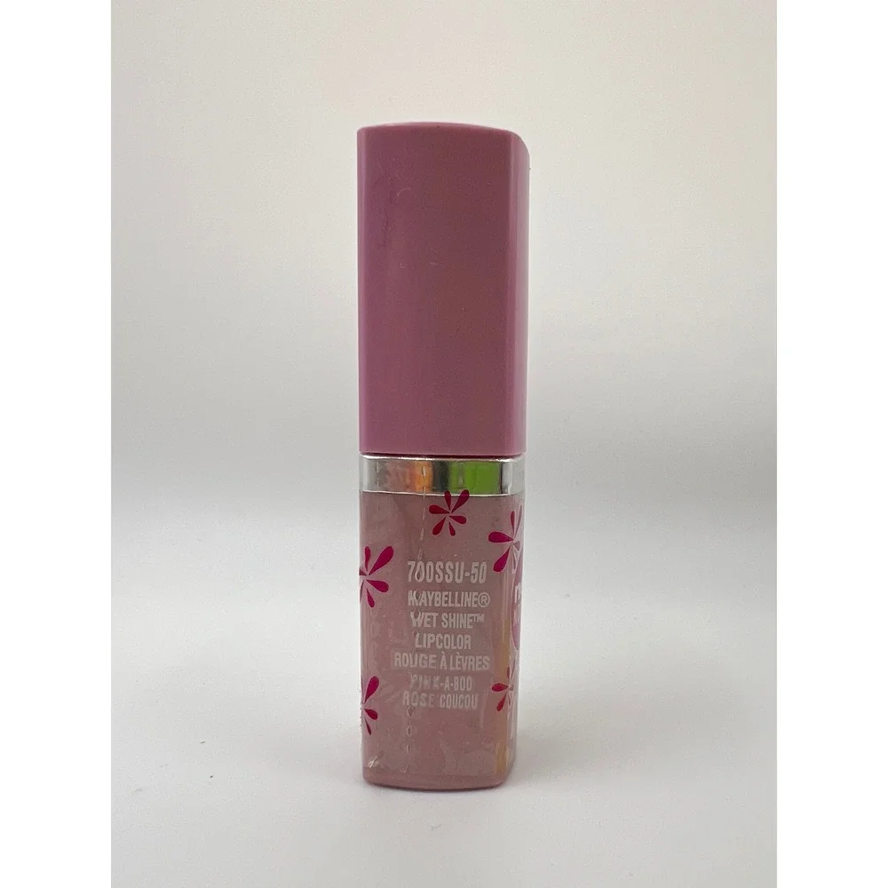 Maybelline‎ Wet Shine Diamonds Lip Color Pink-A-Boo #50 Discontinued Make Up NEW